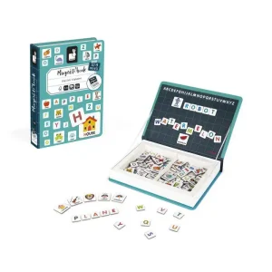 Magnéti'book de Janod: juego magnético para aprender el alfabeto en inglés