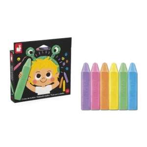 Tizas de colores para pintar en el asfalto